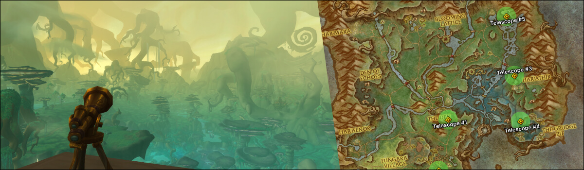 Harandar: The Highest Peaks Locations